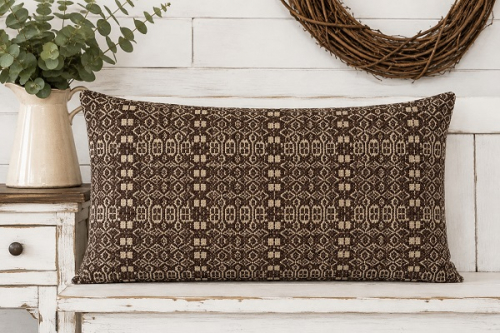 WENTWORTH CHOCOLATE/TAN PILLOW SHAM 20X30